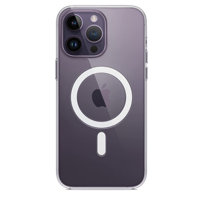 Apple - Back Cover For Mobile Phone - With Magsafe - Polycarbonate - Clear - For Iphone 14 Pro Max