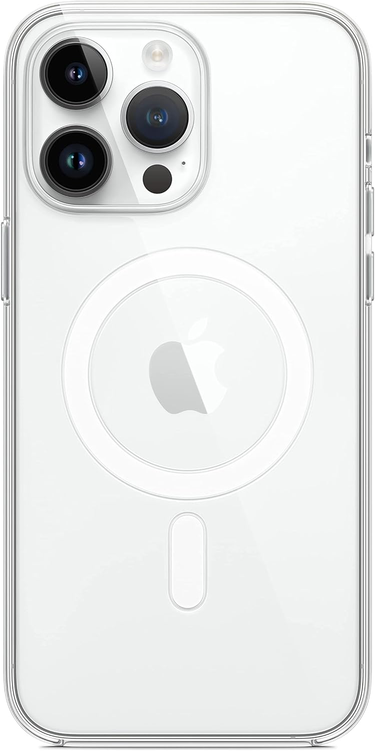 Apple - Back Cover For Mobile Phone - With Magsafe - Polycarbonate - Clear - For Iphone 14 Pro Max