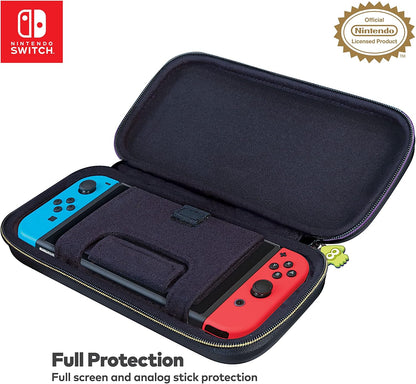 Game Traveler Splatoon 3 - Custodia Switch Ufficiale Nintendo Morbido Nero per Nintendo Switch