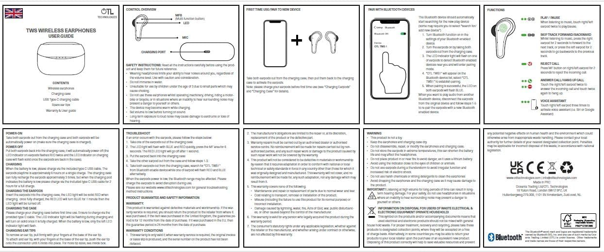 OTL Technologieën Draadloze Bluetooth V5.0 Superman kinderhoofdtelefoon met oplaadbox.