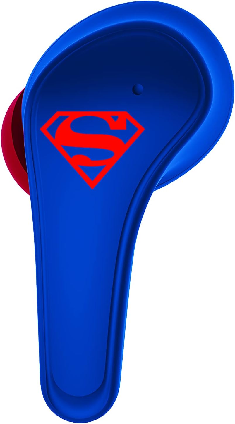 OTL Technologieën Draadloze Bluetooth V5.0 Superman kinderhoofdtelefoon met oplaadbox.