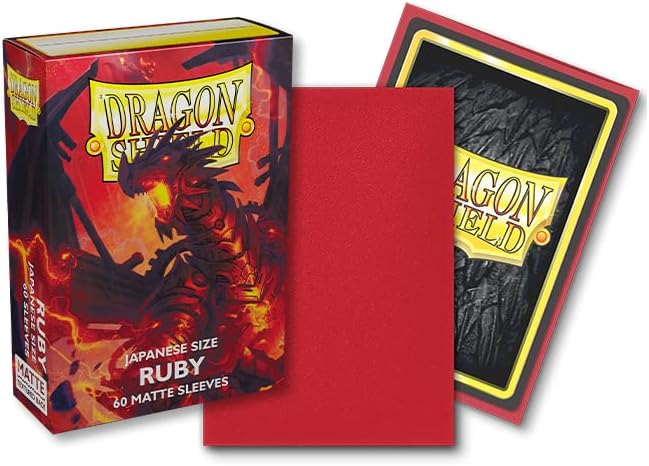 Dragon Shield Matte Japanese Size - Ruby (60)