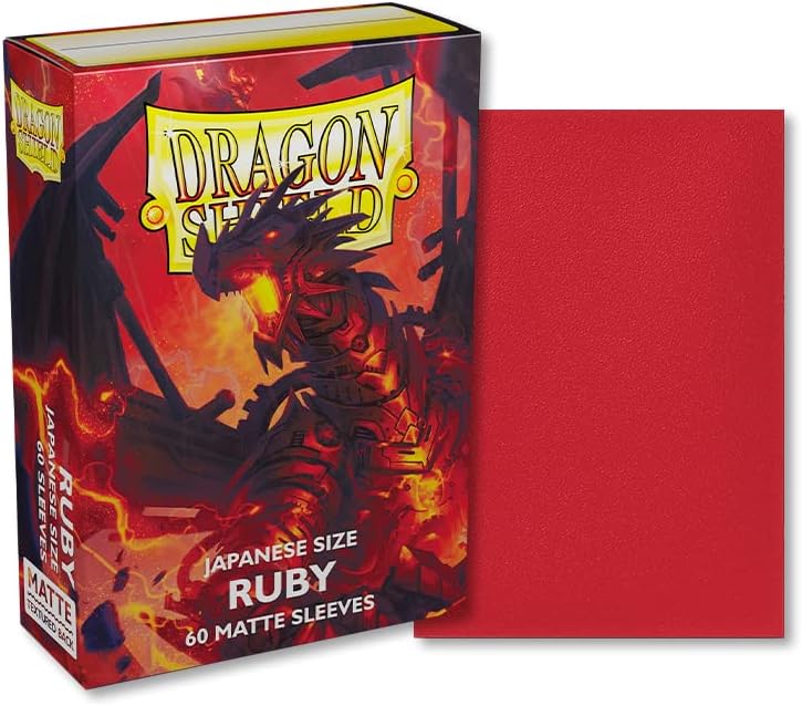 Dragon Shield Matte Japanese Size - Ruby (60)