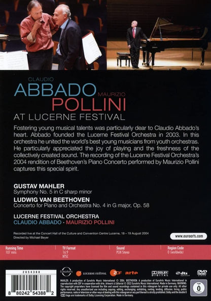 Claudio Abbado and Maurizio Pollini at Lucerne Festival