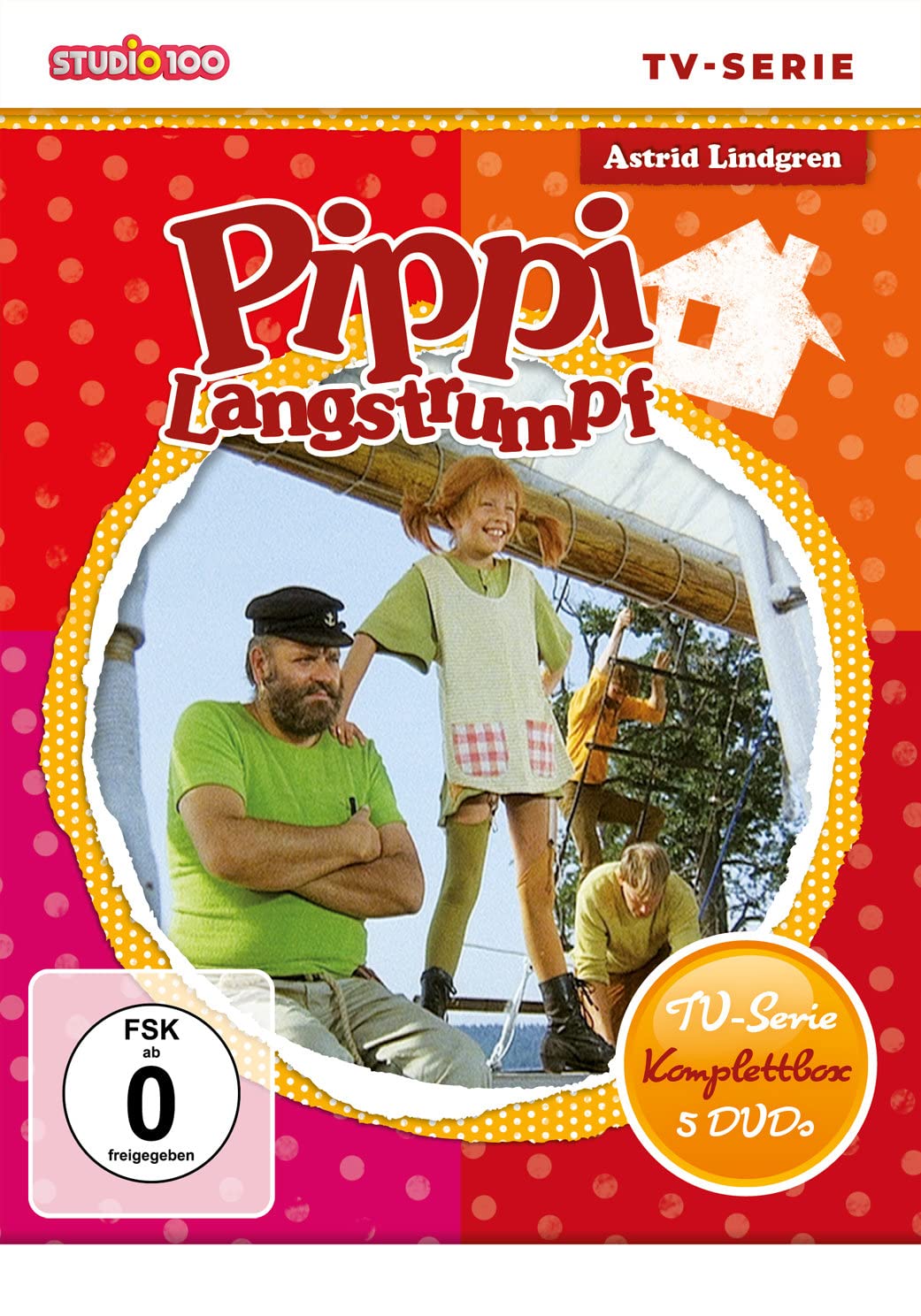PIPPI LANGSTRUMPF-TV-SERIEN KOMPLETTBOX