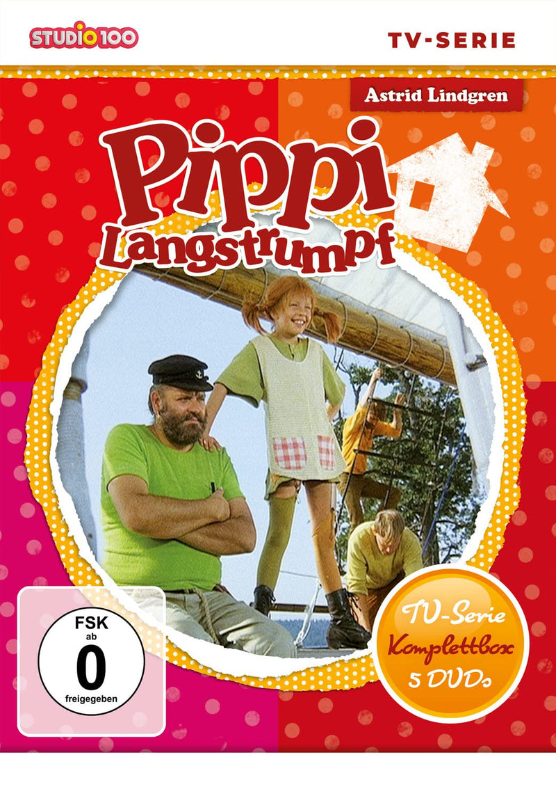 PIPPI LANGSTRUMPF-TV-SERIEN KOMPLETTBOX
