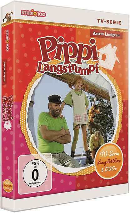PIPPI LANGSTRUMPF-TV-SERIEN KOMPLETTBOX