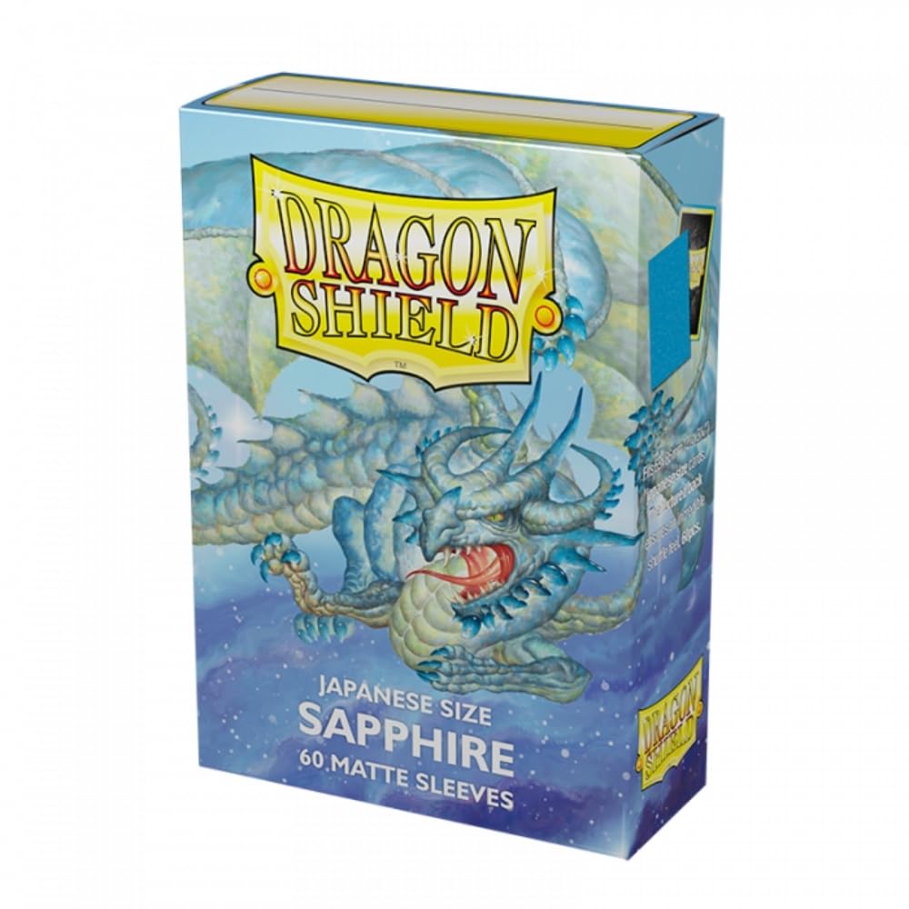Dragon Shield Matte Japanese Size - Sapphire (60)