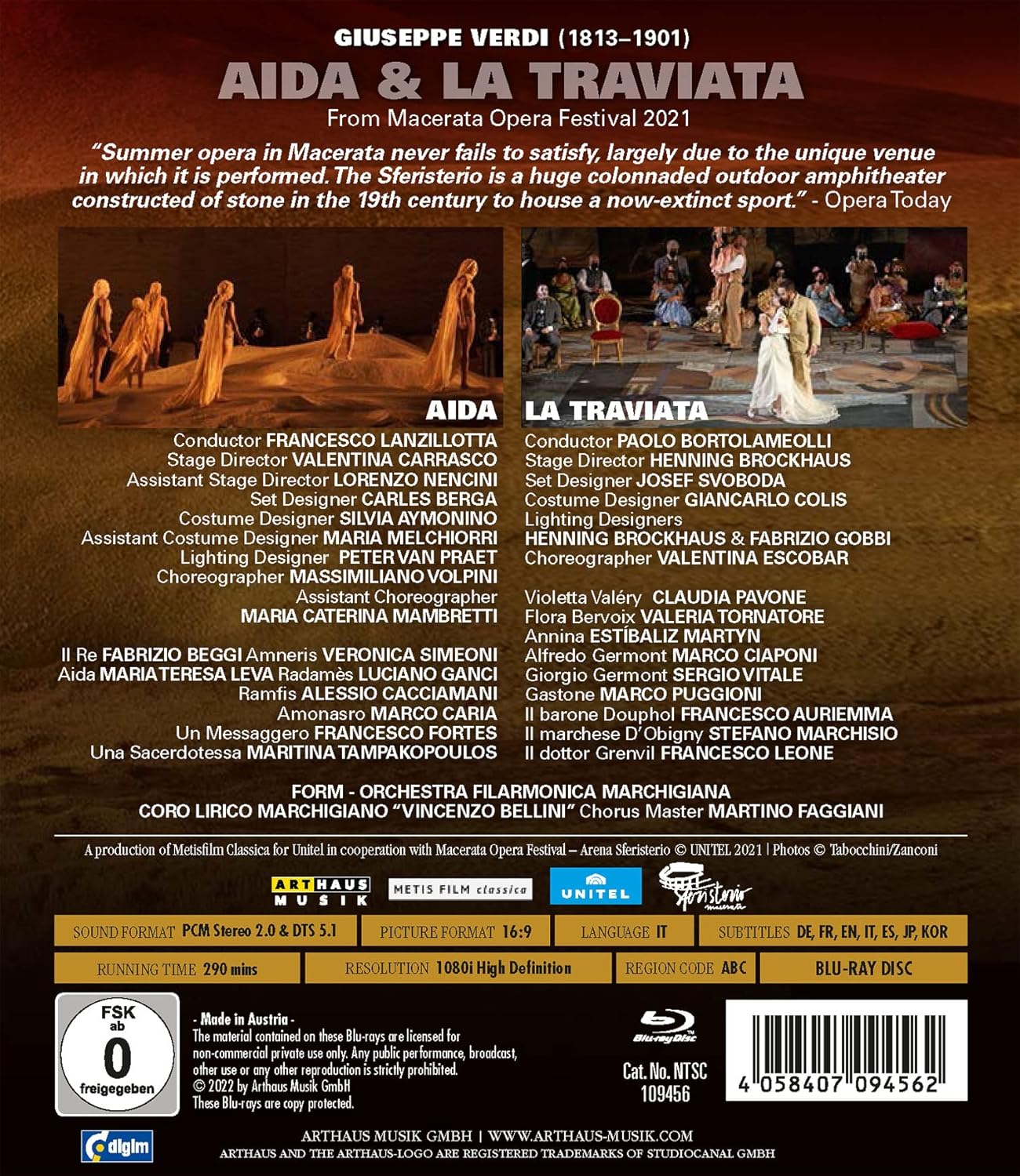 Giuseppe Verdi at Macerata Opera Festival