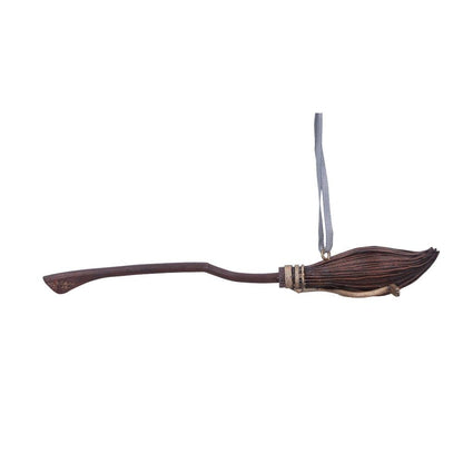 Nemesis Now Harry Potter Nimbus 2000 Hanging Ornament 15.5cm, Brown