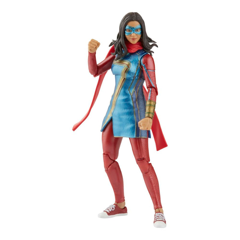 Marvel Legends Series Disney Plus Ms MCU Series Action Figure 6-inch Collectible Toy, Includes 2 Accessories and 1 Build-A-Figure Part