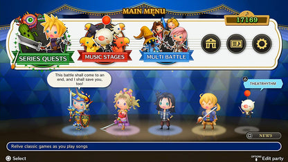 Theatrhythm Final Bar Line Nintendo Switch