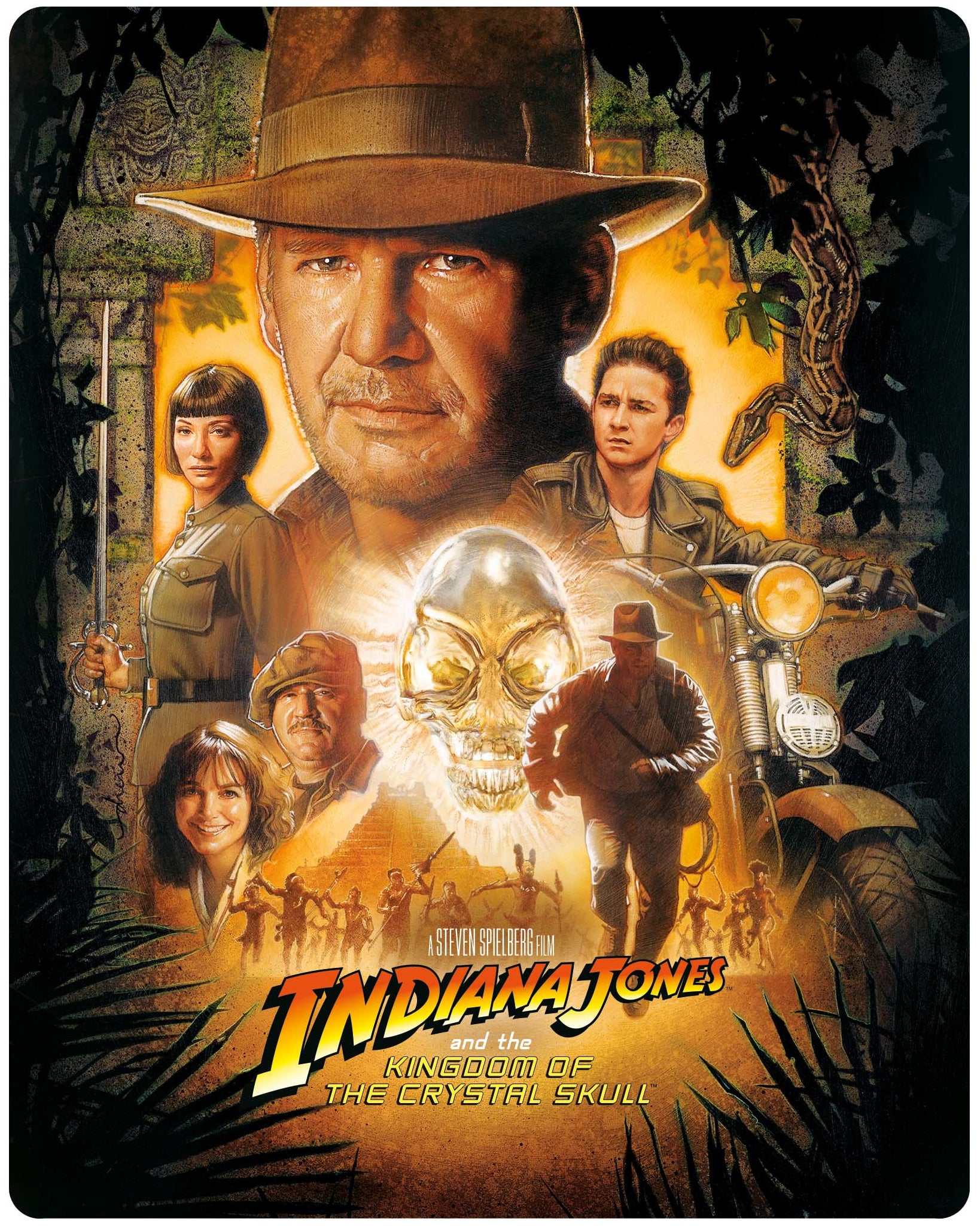 Indiana Jones and the Kingdom of the Crystal Skull Steelbook