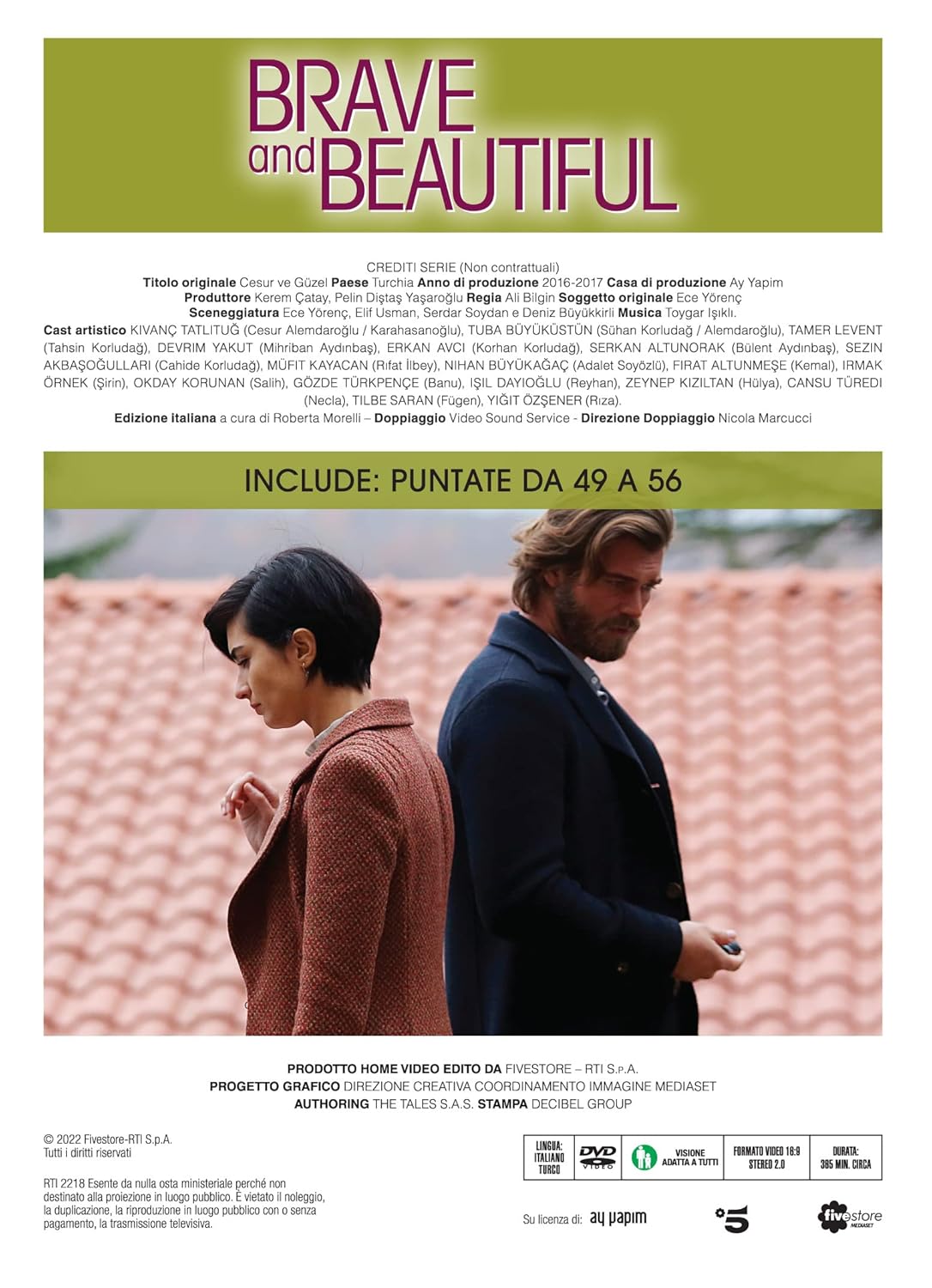 Brave And Beautiful #07 (Eps 49-56) - (Italian Import)