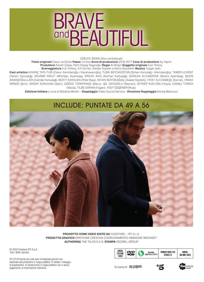 Brave And Beautiful #07 (Eps 49-56) - (Italian Import)