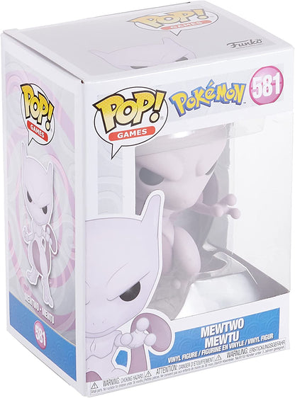 Funko POP! Games: Pokemon - Mewtwo - Collectable Vinyl Figure - Gift Idea - Official Merchandise - Toys for Kids & Adults - Video Games Fans - Model Figure for Collectors and Display