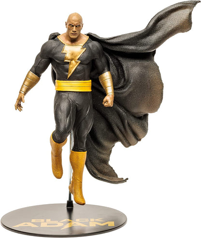 DC Direct - Black Adam - Statue McFarlane 30cm en PVC - Black Adam par Jim Lee - TM15498
