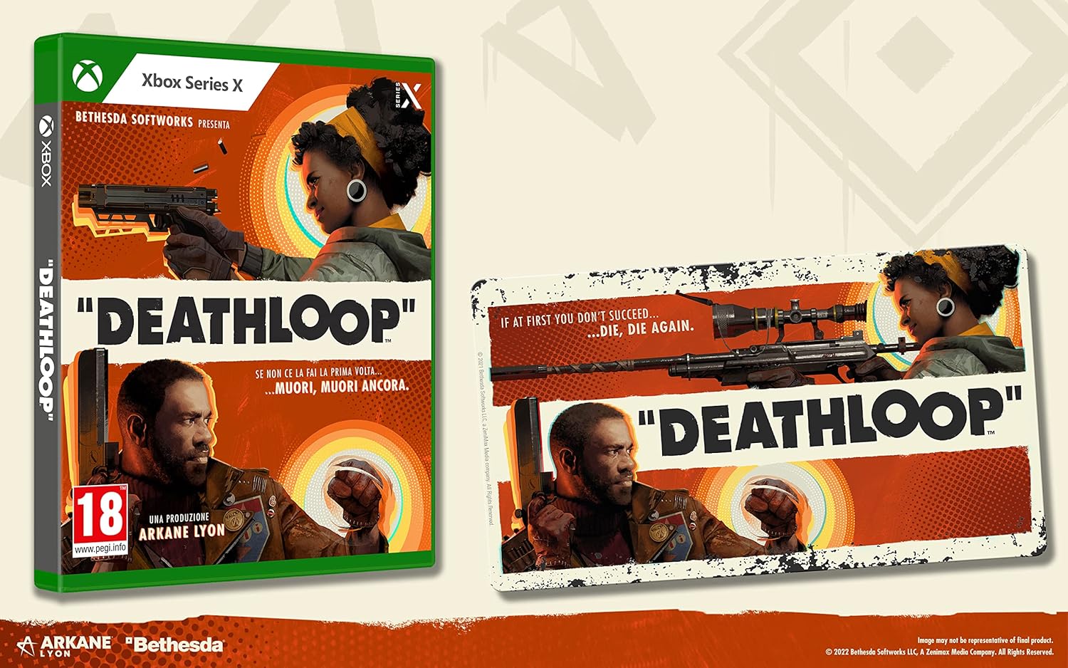 Deathloop with Metal Poster