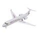 Toi-Toys passenger aircraft friction white 40 x 44 cm