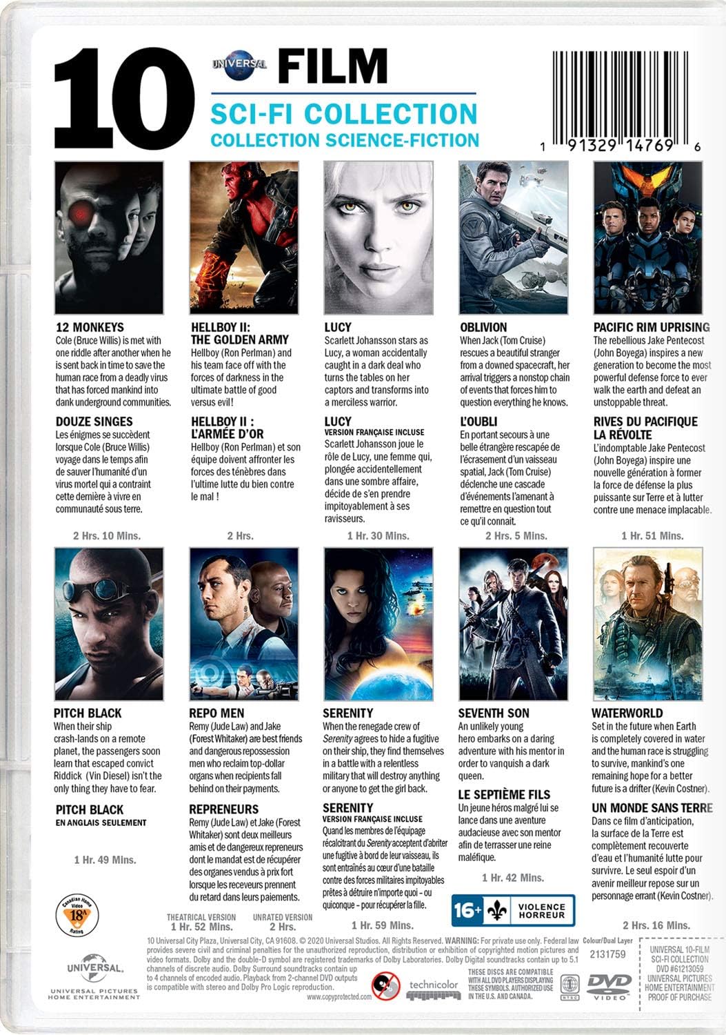 Universal 10-Film Sci-Fi Collection