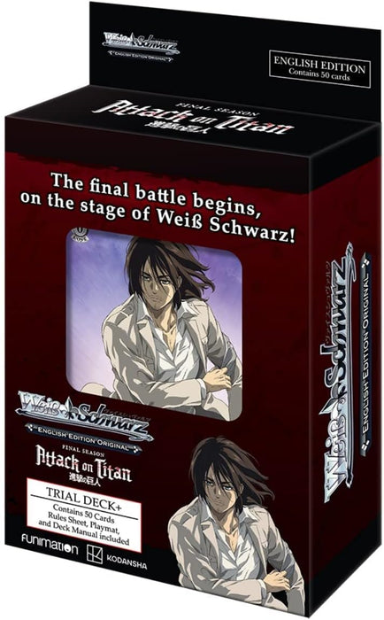 Weiss Schwarz: Attack On Titan: Final Season Trial Deck