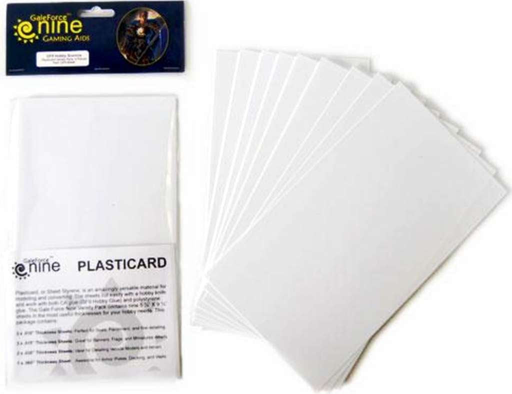 Hobby Plasticard Variety Pack of 9 GF9 Gale Force Nine
