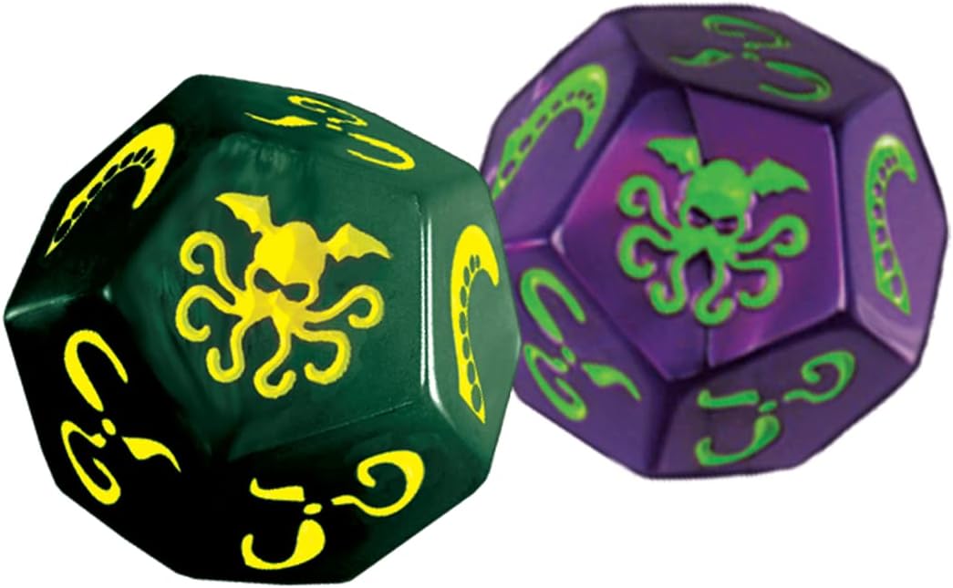 Cthulhu Dice | Plays in just a few minutes – even with six players | The perfect party game for your fellow Cthulhu cultists | For 2+ Players Ages 10 and Up