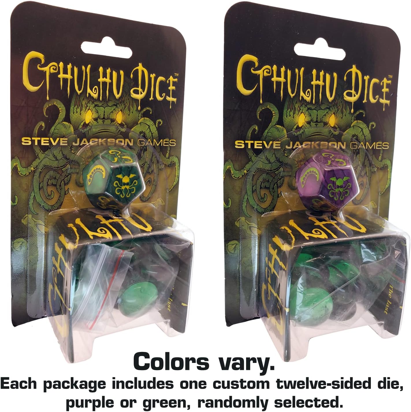 Cthulhu Dice | Plays in just a few minutes – even with six players | The perfect party game for your fellow Cthulhu cultists | For 2+ Players Ages 10 and Up