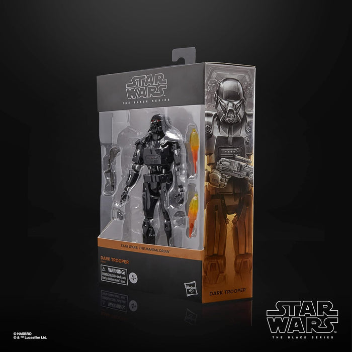 Hasbro F40665L0 Star Wars The Black Series Dark Trooper-15 cm, Multicolour