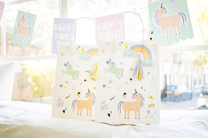 Folat 68291 Unicorns & Rainbows Bunting 6 Metres, Multi-Colour