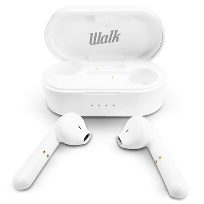 Walk Audio True Wireless In Ear Earphones/In Ear Headphones Plus Cleaning Kit with Bass Boost TruSound Technology