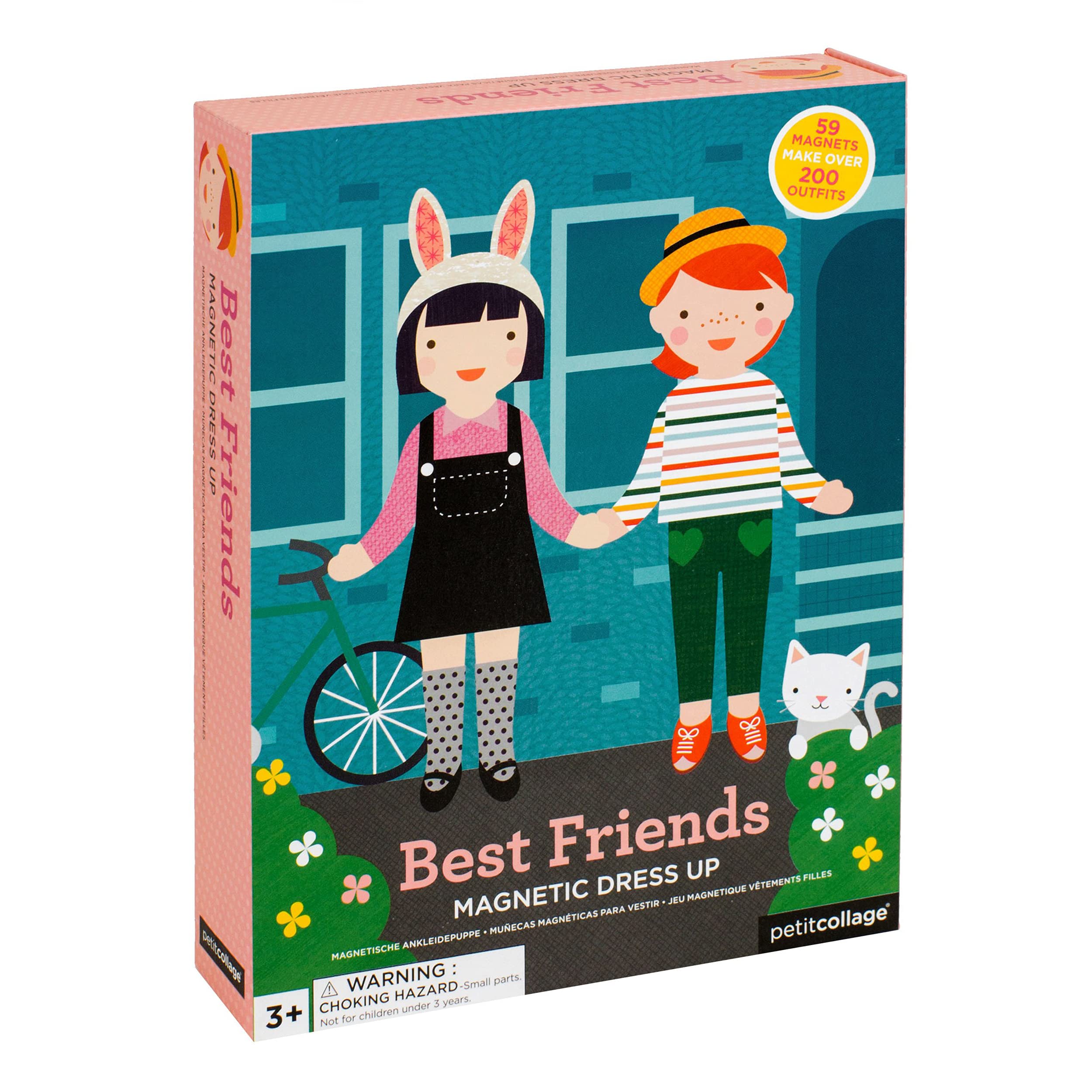 Petit Collage | Magnets Game | Dressing Figures