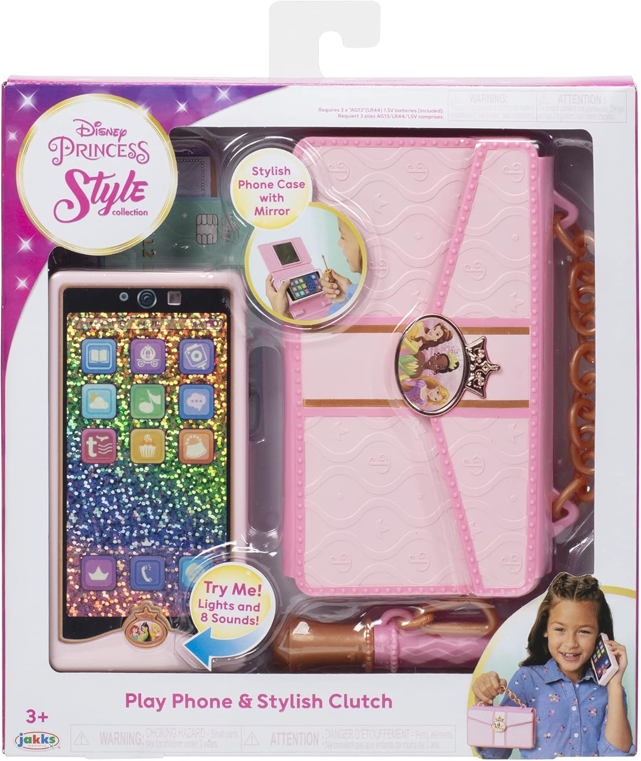 Disney Princess - Style Collection - Play Phone & Stylish Clutch (221314