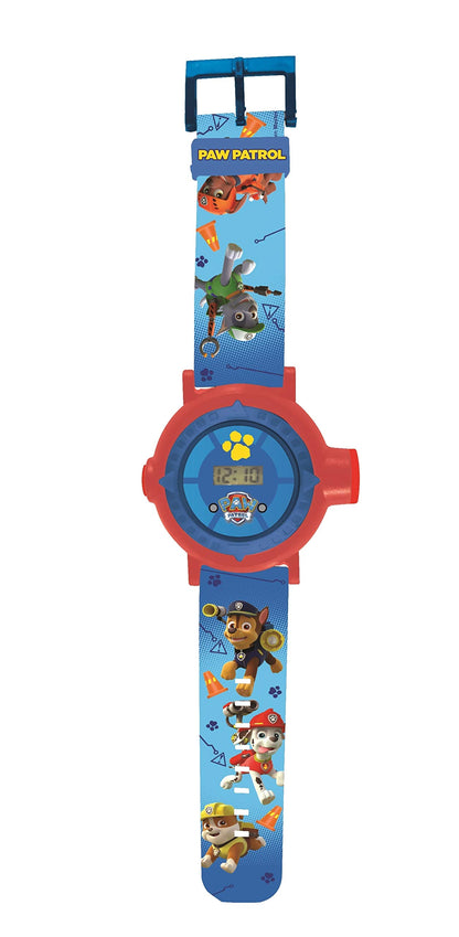Lexibook PAW Patrol Helfer auf Vier Pfoten Chase Einstellbare Digitale Projektionsuhr - 20 Bilder Chase Marshall Skye Rocky Rubble Zuma - DMW050PA Unica Paw Patrol, Lexibook Paw Patrol - Schermo digitale per orologio a proiezione regolabile- 20 immagini C