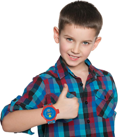 Lexibook PAW Patrol Helfer auf Vier Pfoten Chase Einstellbare Digitale Projektionsuhr - 20 Bilder Chase Marshall Skye Rocky Rubble Zuma - DMW050PA Unica Paw Patrol, Lexibook Paw Patrol - Schermo digitale per orologio a proiezione regolabile- 20 immagini C