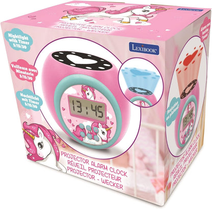 Lexibook - Unicorn - Projector Alarm Clock  (Rl977Uni)