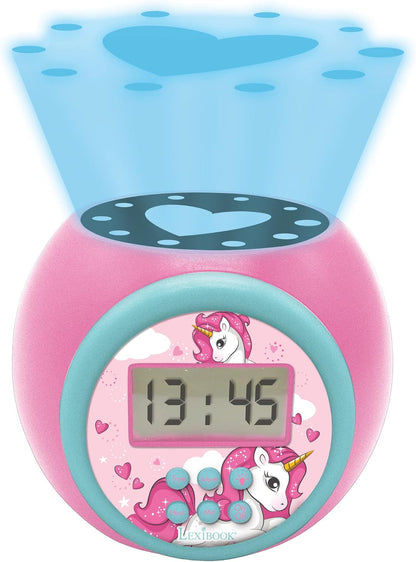 Lexibook - Unicorn - Projector Alarm Clock  (Rl977Uni)