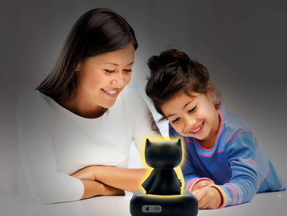 LEXIBOOK Digital Alarm Night Light Snooze, Childrens Clock, Luminous Batman, Black Colour