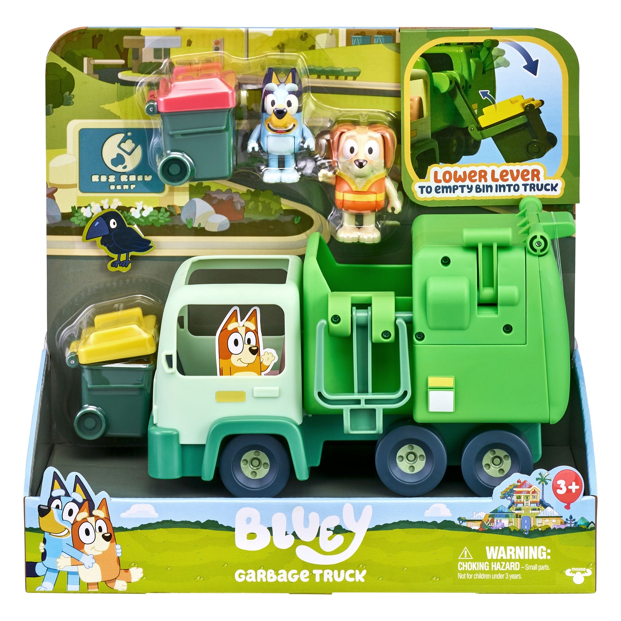 MOOSE Bluey - Blueys Garbage Truck - (90123