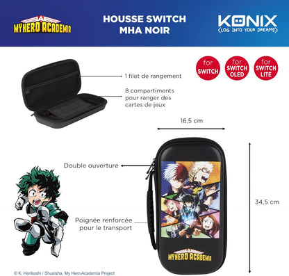 KX MHA BLACK CARRY CASE SWITCH