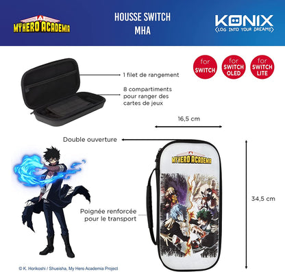 Konix Bag pro blanc MHA Switch & Switch OLED