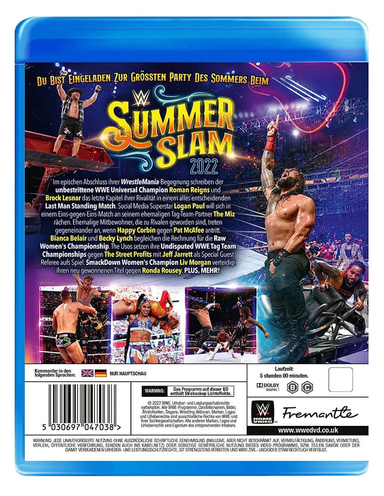 WWE: SUMMERSLAM 2022