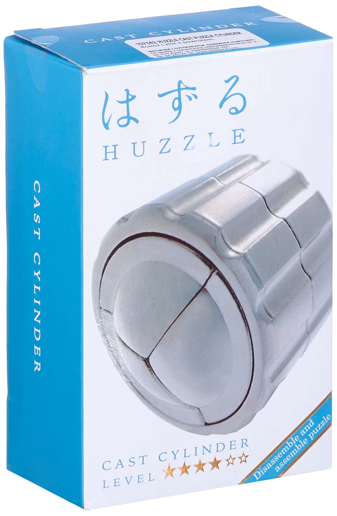 Eureka 515058" Huzzle Cast Cylinder Puzzle