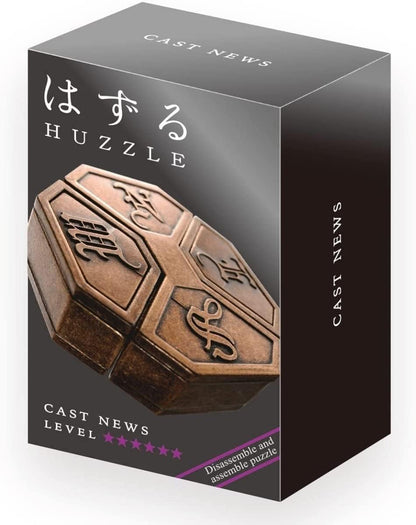 SOLOMAGIA-515112 Huzzle Cast News-Difficulty Grand Master-Close-Up Trucos Magia-Magic Tricks and Props, Multicolor, único (515112