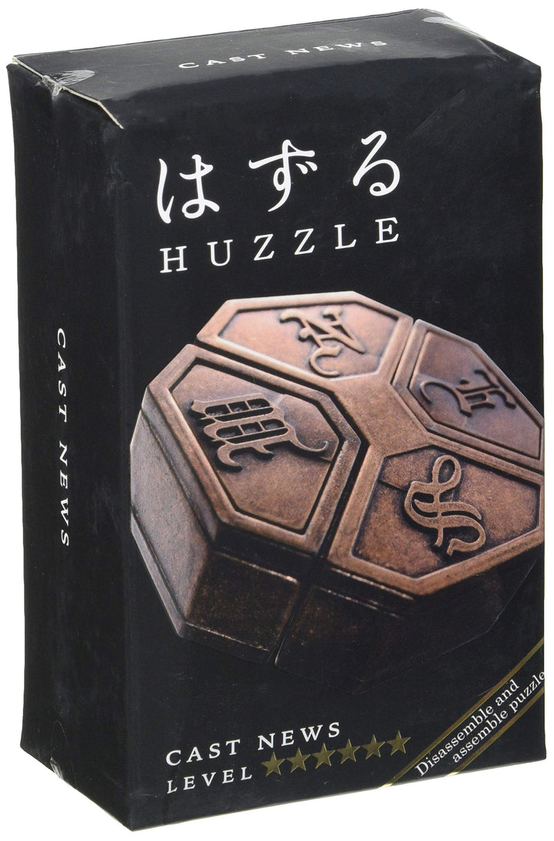 SOLOMAGIA-515112 Huzzle Cast News-Difficulty Grand Master-Close-Up Trucos Magia-Magic Tricks and Props, Multicolor, único (515112