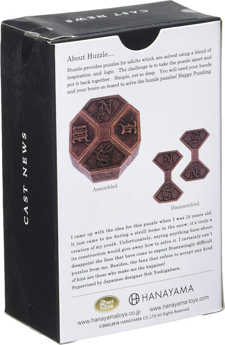 SOLOMAGIA-515112 Huzzle Cast News-Difficulty Grand Master-Close-Up Trucos Magia-Magic Tricks and Props, Multicolor, único (515112