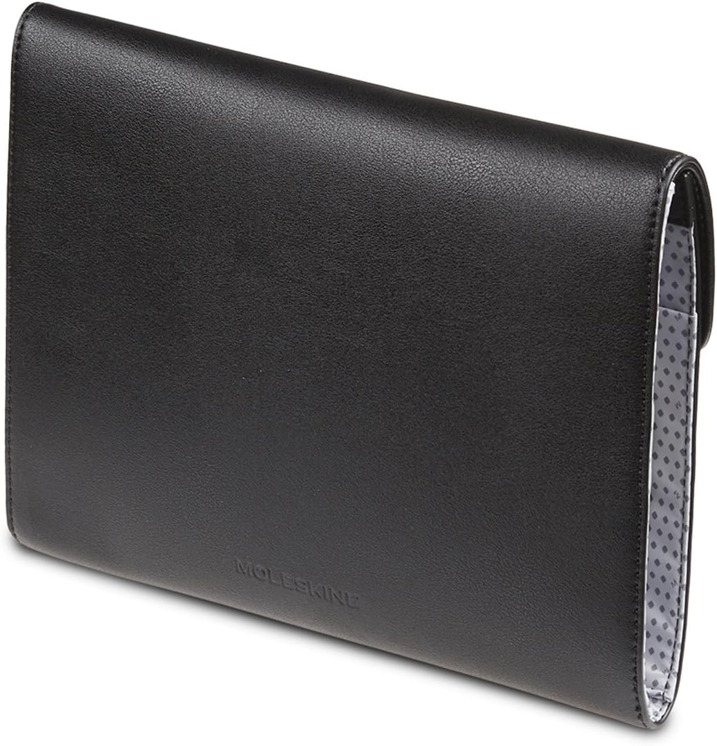Moleskine - Classic Case for iPad Air 9.7 Inch, Protective Case for iPad, Tablet, Notebook Up to 10 Inch, Size 20 x 26 x 2.5 cm, Black