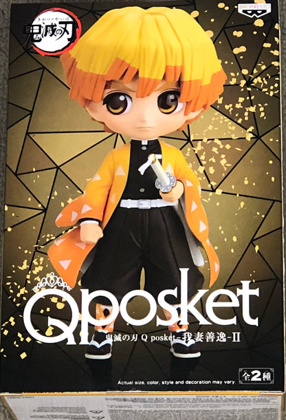 Banpresto - Demon Slayer Zenitsu Agatsuma II Q posket Version A Statue