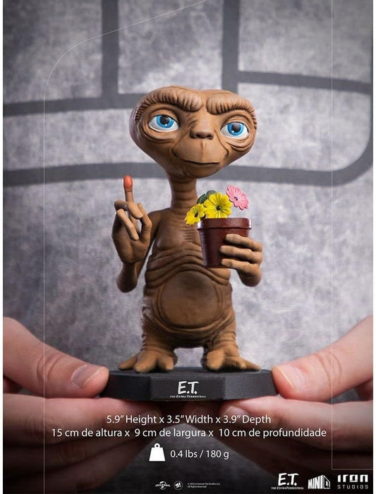 Iron Studios E.T. The Extra Terrestrial ET IronStuidos Minico Figurine, Multicolor, 15 Centimeters (UNIVET59121-MC