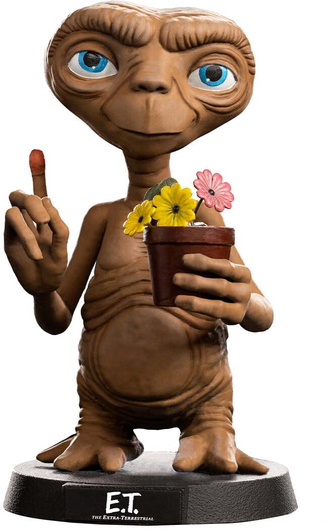 Iron Studios E.T. The Extra Terrestrial ET IronStuidos Minico Figurine, Multicolor, 15 Centimeters (UNIVET59121-MC